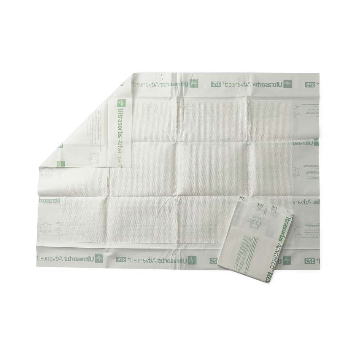 Ultrasorbs Advanced+ Premium Underpads, 375lbs, 40 x 57 Inch - Case of 60 - Image 1