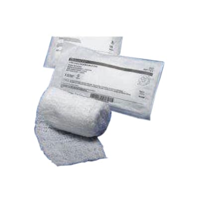 Dermacea Gauze Fluff Rolls, 4-1/2 Inch x 4-1/8 Yard, Non-Sterile - Case of 100 - Image 1