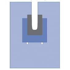 Medline OrthoMax Surgical U-Drape - Image 1