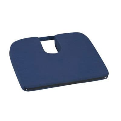 Mabis Healthcare Foam Coccyx Seat Cushion, 15 W X 14 D Inch - Image 1