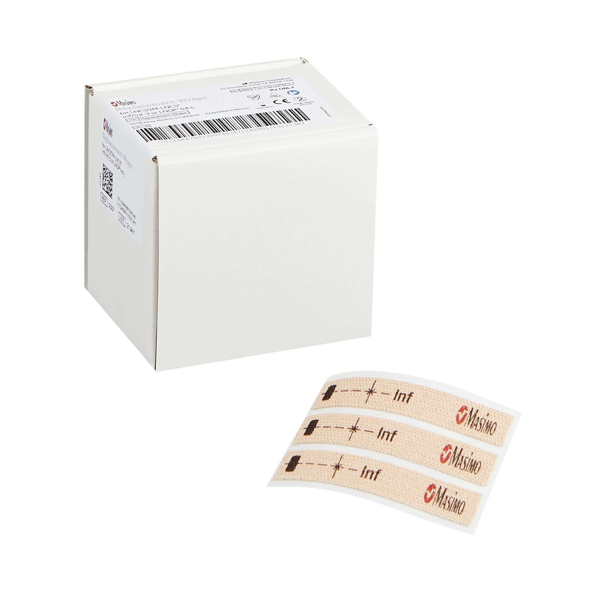 Masimo SpO2 Sensor Replacement Tape - Box of 102 - Image 2