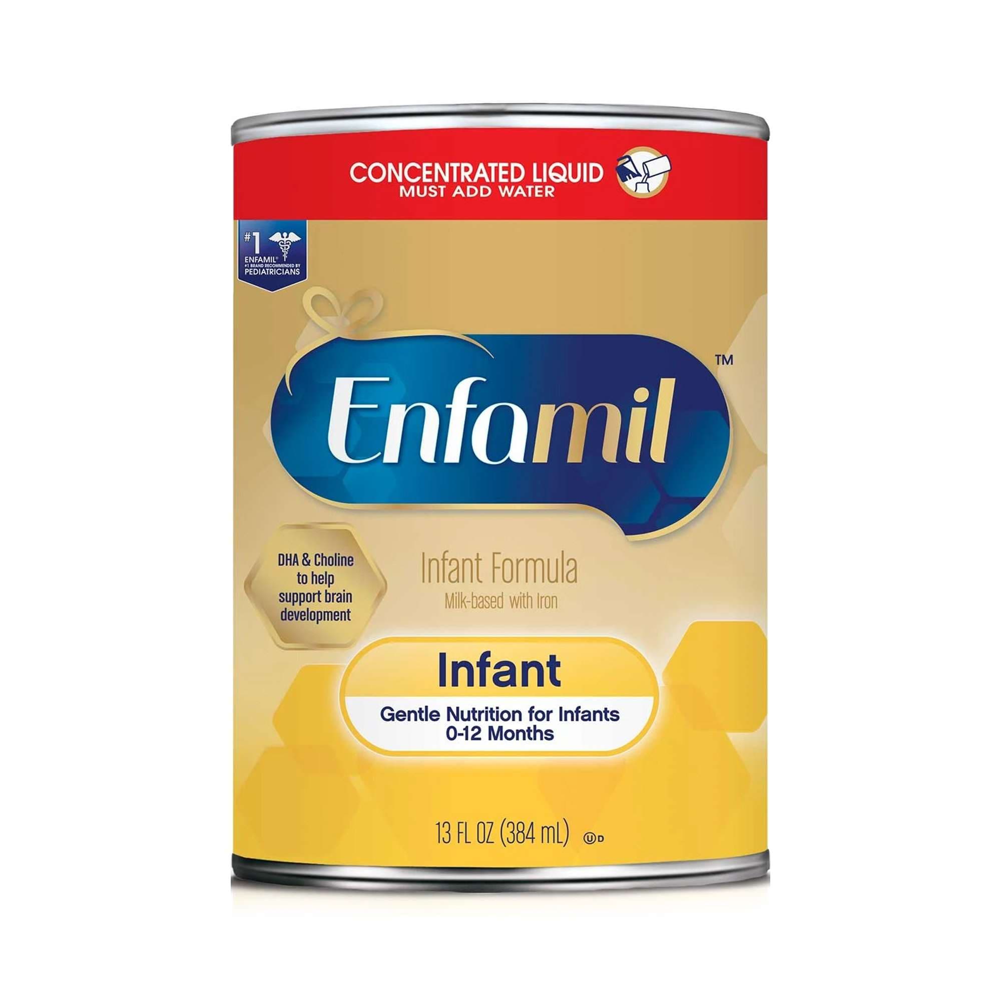 Enfamil Liquid Concentrate Infant Formula, 13 oz - Case of 12 - Image 1