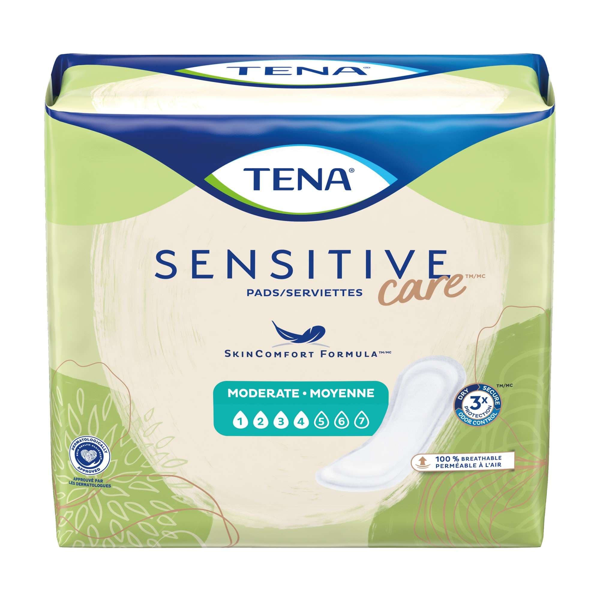 TENA Sensitive Care Moderate Incontinence pads, Regular - Package of 20 - Image 1