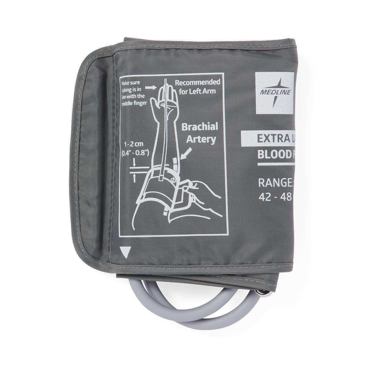 Medline Adult Digital Blood Pressure Monitor Cuff, Extra Large - Image 1