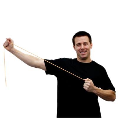 Val-u-Tubing Exercise Tubing, 25 Foot, Peach, Extra Light, Non-Latex - Image 1