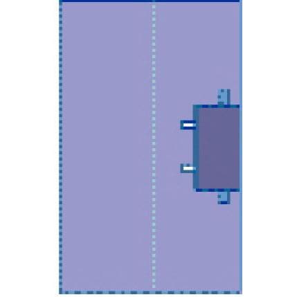 Medline OrthoMax Bar Surgical Drape - Image 2