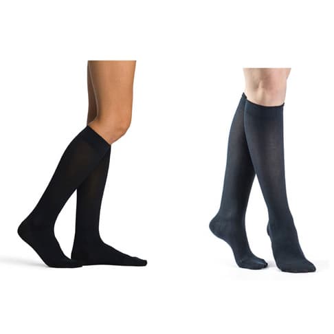 Sigvaris Womens All Season Merino Wool Calf High Socks, 15-20mmHg