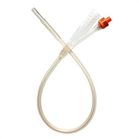 Cysto-Care Folysil 2-Way Foley Catheter with Open-tip, 15 cc, 22 Fr, 16" - Each - Image 1