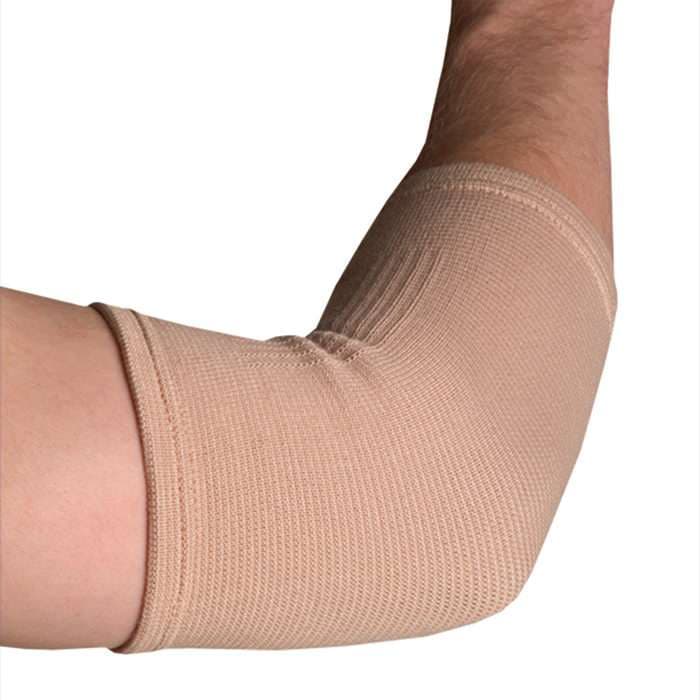 Thermoskin Elastic Elbow Sleeves, Beige, Small - Image 1