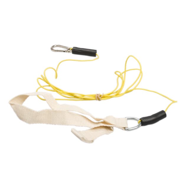 CanDo Exercise Bungee Cord With Attachments, 4 Feet, Tan, 2X-light - Image 1