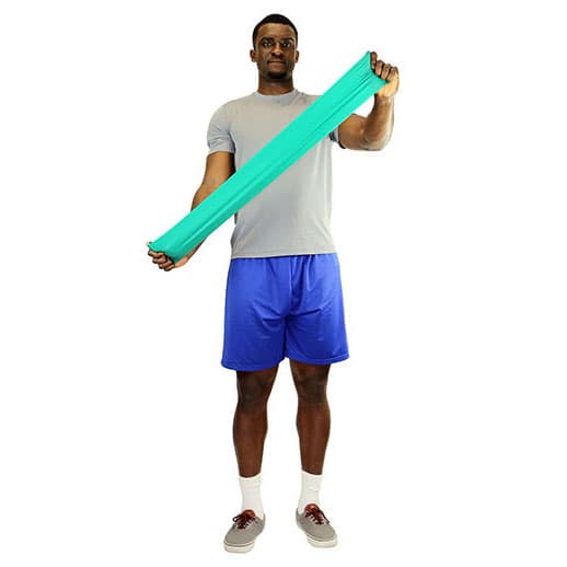 CanDo Low Powder Exercise Band - Image 2