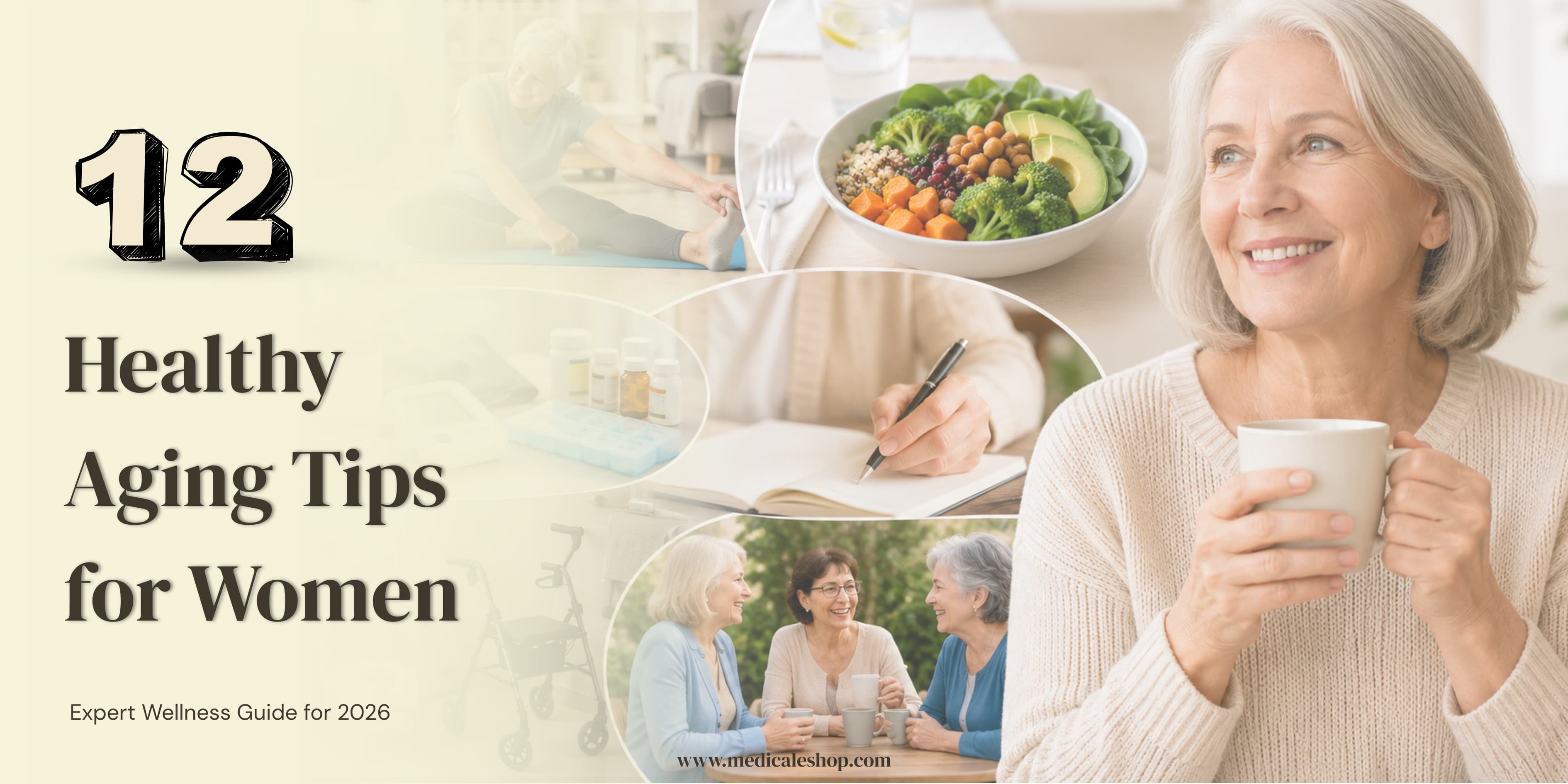 Healthy Aging Tips for Women: Nutrition, Mobility & Wellness