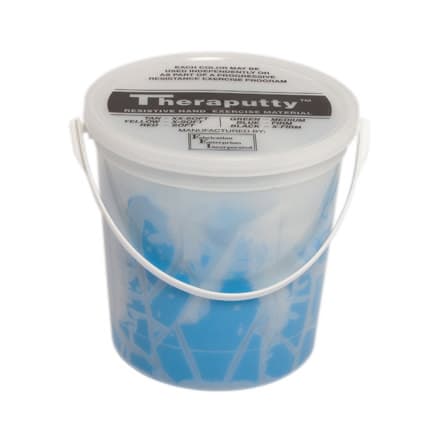 CanDo Antimicrobial Theraputty Exercise Material, 5 Lbs, Blue, Firm - Image 1