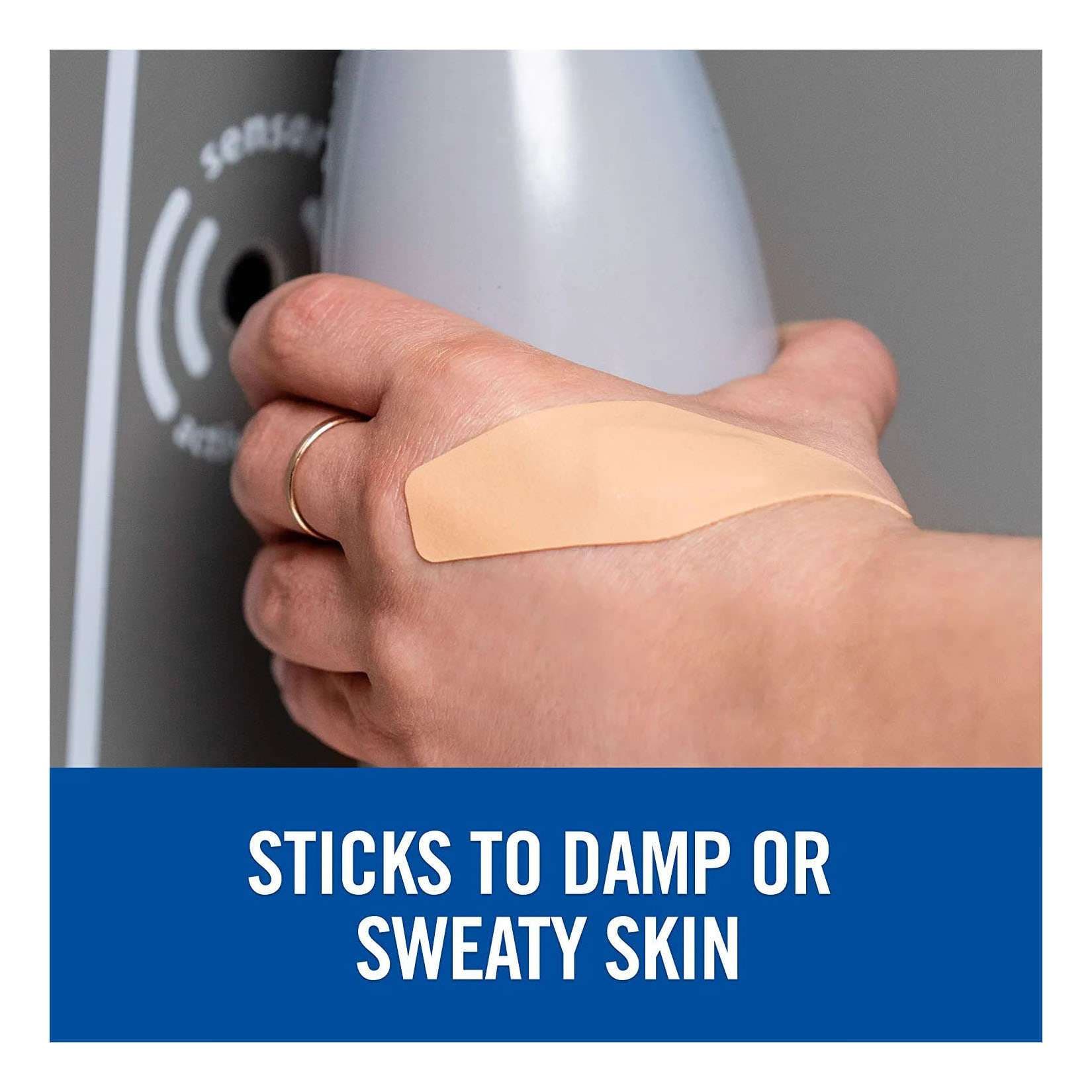 3M Nexcare Waterproof Cushioned Foam Bandage, Assorted, Tan - Box of 20 - Image 2