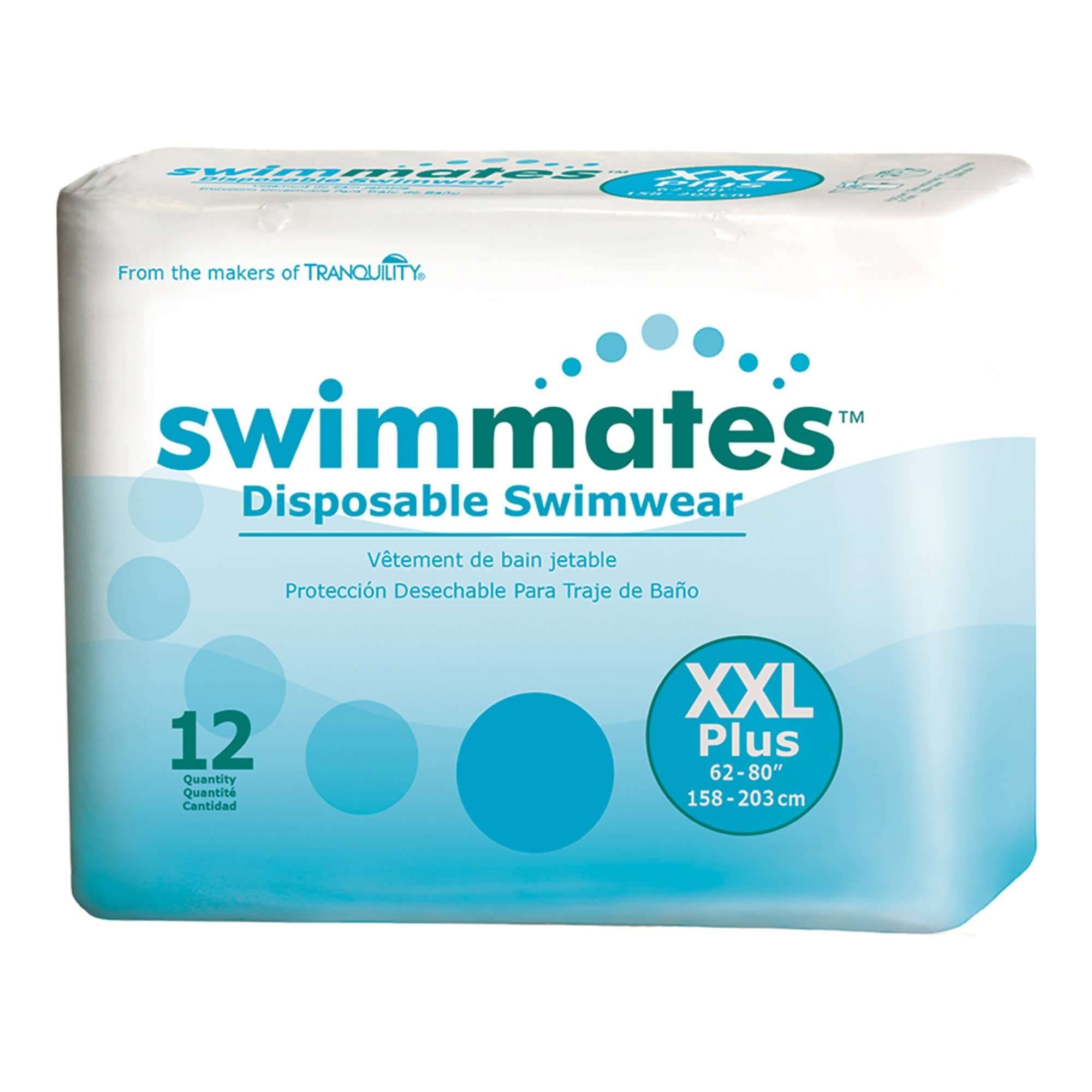 Swimmates Disposable Swimwear, 2XLarge - Case of 48 - Image 1