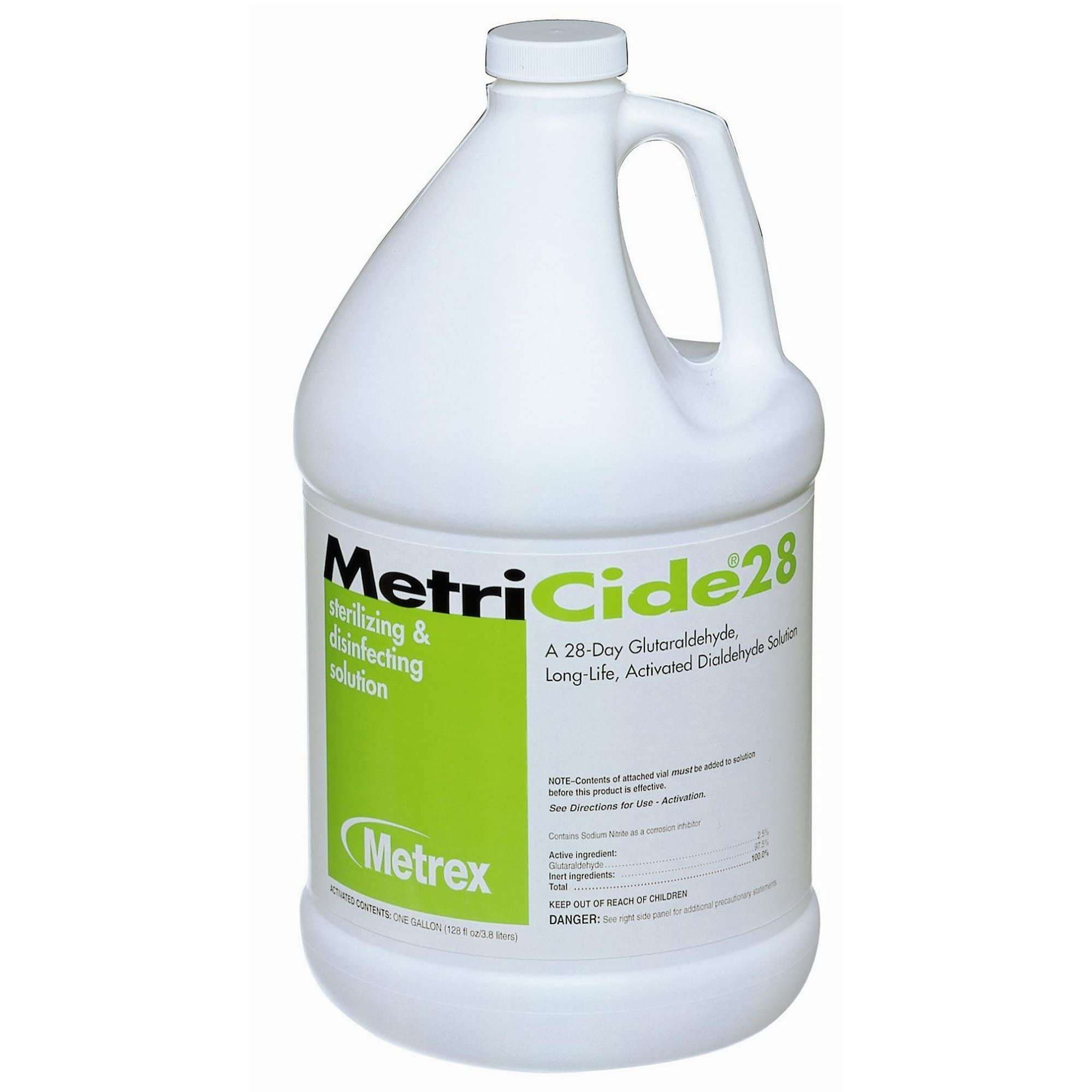 MetriCide 28 Glutaraldehyde High-Level Disinfectant Liquid, Jug, 1 gal. - Each - Image 1
