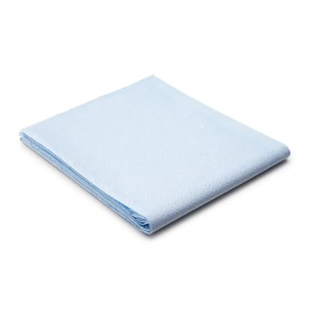 Tidi Everyday Stretcher Sheet Standard, Blue, 40 x 90 Inch - Case of 50 - Image 1