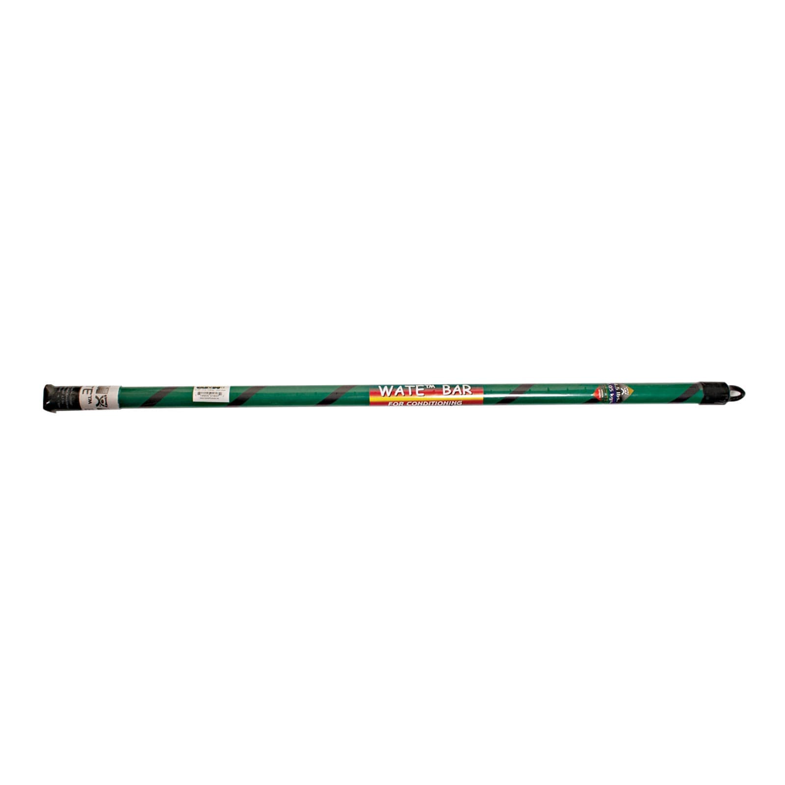 CanDo Slim Wate Bar, 3 Inch long, 1-1/2 Inch diameter, 4.5 lbs, Green Stripe - Each - Image 1