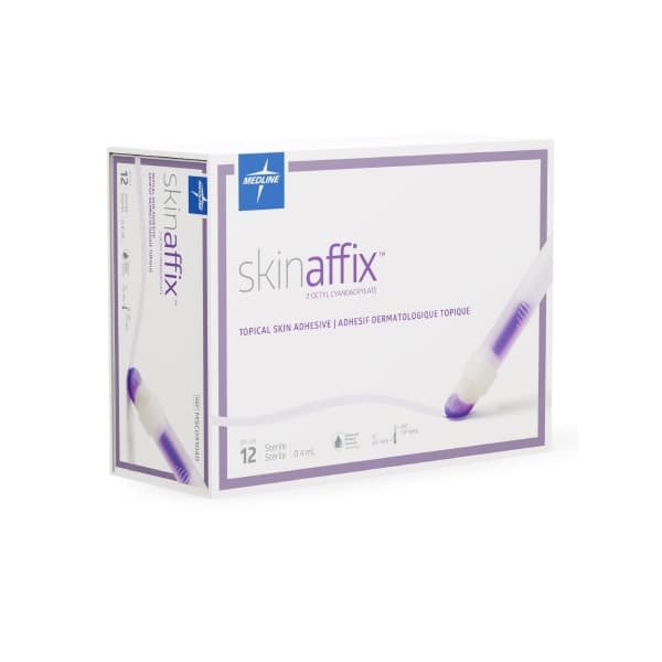 Skin Affix Skin Adhesive USP Controlled Room Temperature Dome Applicator Tip - Case of 72 - Image 1