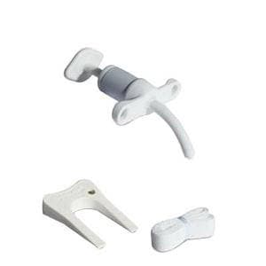 Smiths Bivona Uncuffed Pediatric Flextend Plus Standard V Flange Tracheostomy Tube, Size 4.5 - Image 1