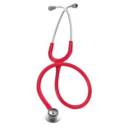 3M Littmann Classic II Classic Stethoscope, Infant, Red - Image 1