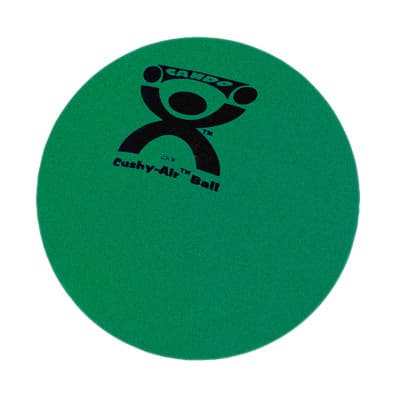 CanDo Cushy-Air Hand Ball, 10 Inch, Green - Image 1