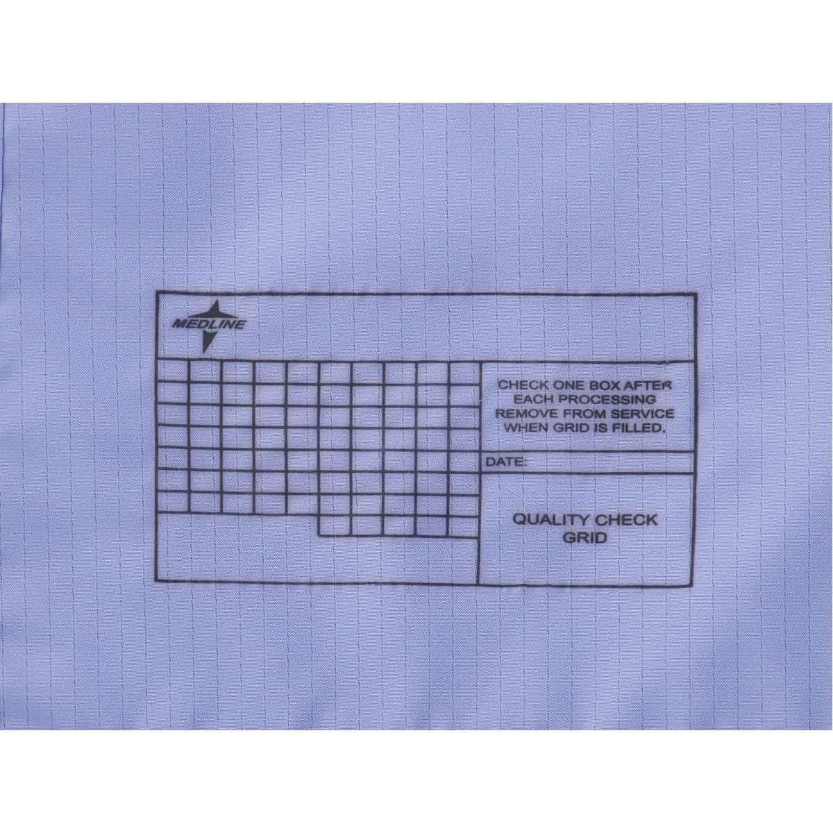 Medline Blockade Reusable Cover Gown, Snaps at Neck and Back - Image 2