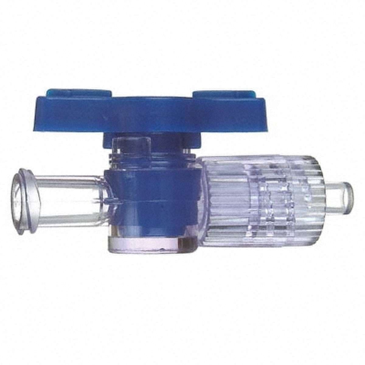 Discofix Stopcock, Female Luer Lock, Spin Lock Connector, 0.20 mL, 1 Way - Each - Image 1