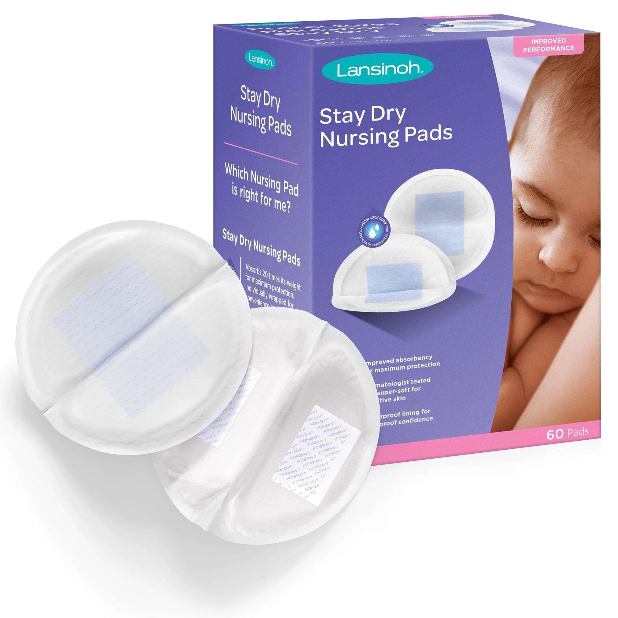 Lansinoh Stay Dry Disposable Nursing Pad - Case of 720 - Image 1