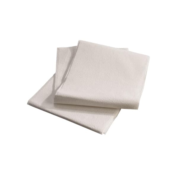 Graham Medical Products General Purpose Drape NonSterile, White, 40 W x 48 L Inch, 2-Ply Tissue - Case of 100 - Image 1