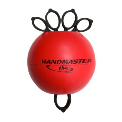 CanDo Handmaster Plus hand exerciser, Red Ball, Medium - Image 1