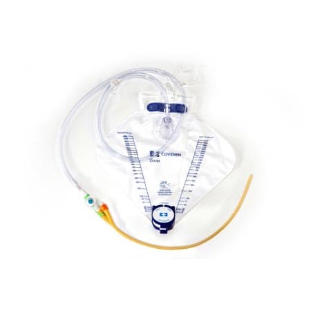 Dover Standard Latex Foley Drainage Bag Trays, 14 Fr - Each - Image 1