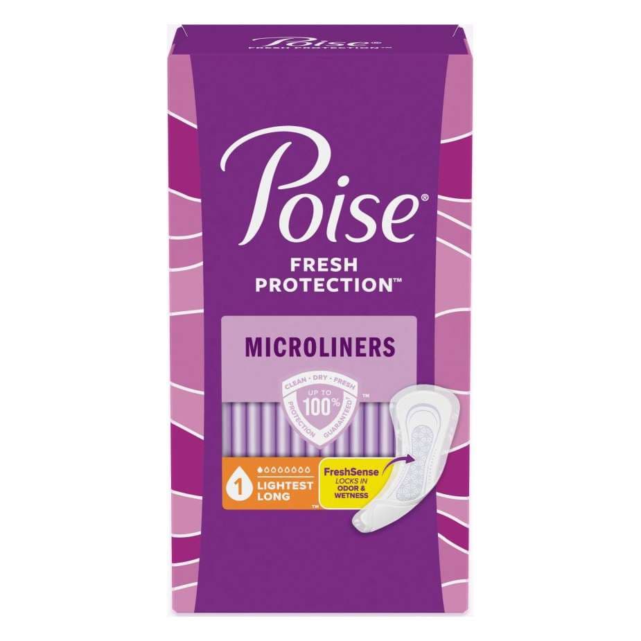 Poise Fresh Protection Microliners - Case of 300 - Image 1