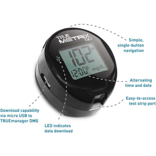 TRUE Metrix Go Self Monitoring Blood Glucose System - Image 2