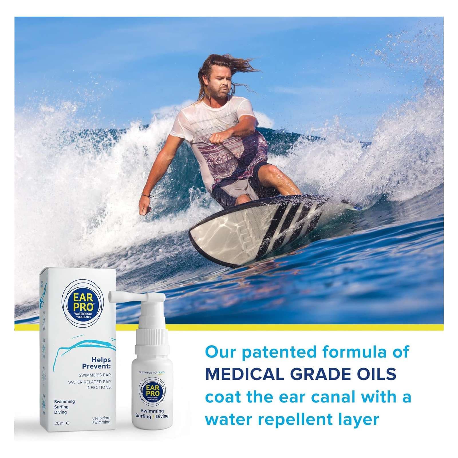 Ear Pro Ear Waterproof Spray Pump, 20 ml - Image 4