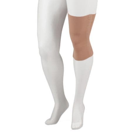 Juzo Expert Seamless 30-40mmHg Compression Suspension Sleeve Beige, Extra-Long, 16" (40cm), Size 8 - Image 1