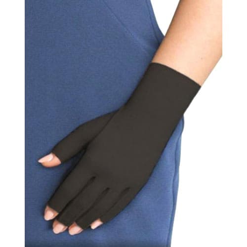 Jobst Bella Lite Glove, 20-30 mmHg, Size 2, Black - Image 1