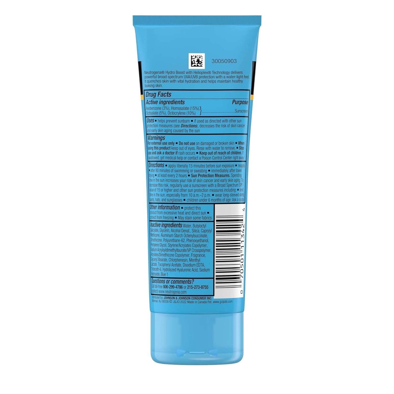 Neutrogena Hydro Boost Water Gel Lotion SPF 50 - Image 5