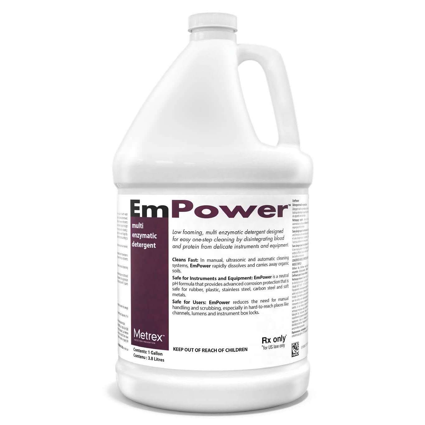 EmPower Dual-Enzymatic Instrument Detergent, Scented - Image 1