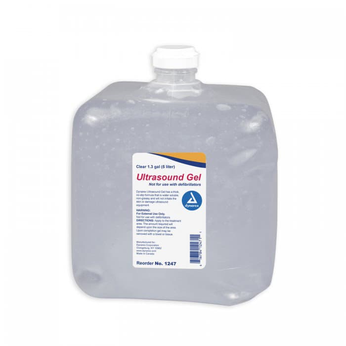 Dynarex Ultrasound Gel, Clear, 5 Liter - Image 1