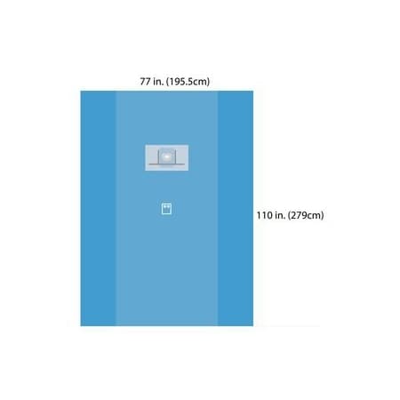 Cardinal Health Eyescape Ophthalmic Drape with Pouch, 77 x 110 Inch - Case of 10 - Image 1