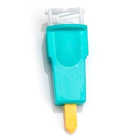 Capiject Safety Lancet with Push Button Activation, Green - Case of 2000 - Image 1