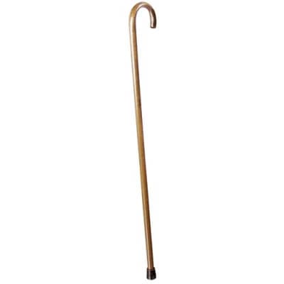 Lumex Wooden Canes, Walnut, 1 x 42 Inch - Each - Image 1
