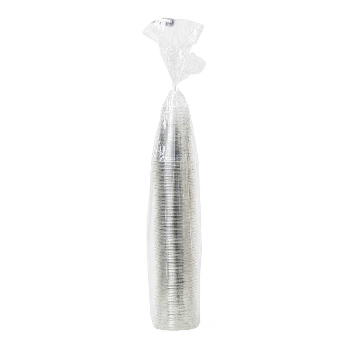 Medline Disposable Graduated Cold Plastic Drinking Cups - Bag of 50 - Image 1