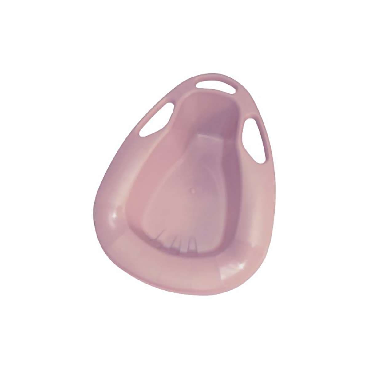 Medegen Stackable Bedpan, Dusty Rose, 2 Quart-1893 mL - Case of 50 - Image 1