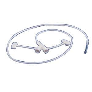 PEDI-TUBE Pediatric Nasogastric Feeding Tube, Dual Port Connector, 6 Fr, 20" L - Carton of 10 - Image 1