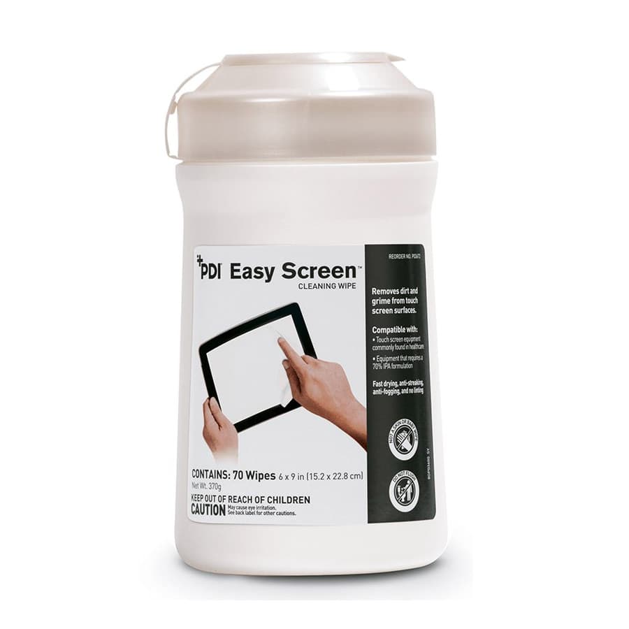Easy Screen Cleaner Wipes - Can of 70 - Image 1
