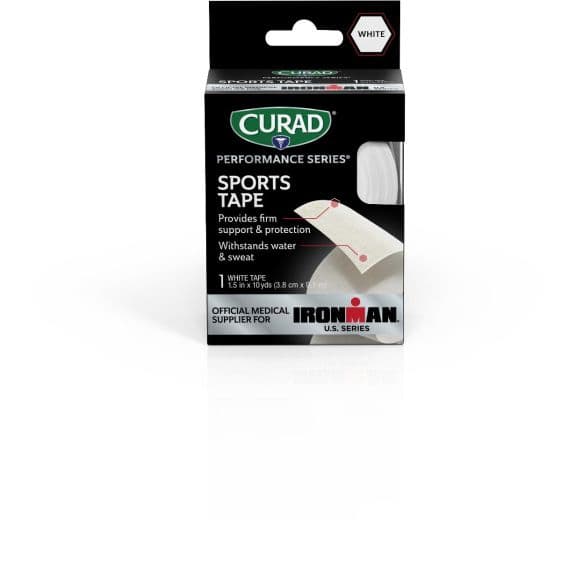 Curad Performance Series Ironman Sports Tape, White - Case of 24 - Image 1