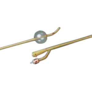 Bardex Lubricath Carson 2-Way Specialty Foley Catheter, Coude Tip, 18 Fr - Case of 12 - Image 1