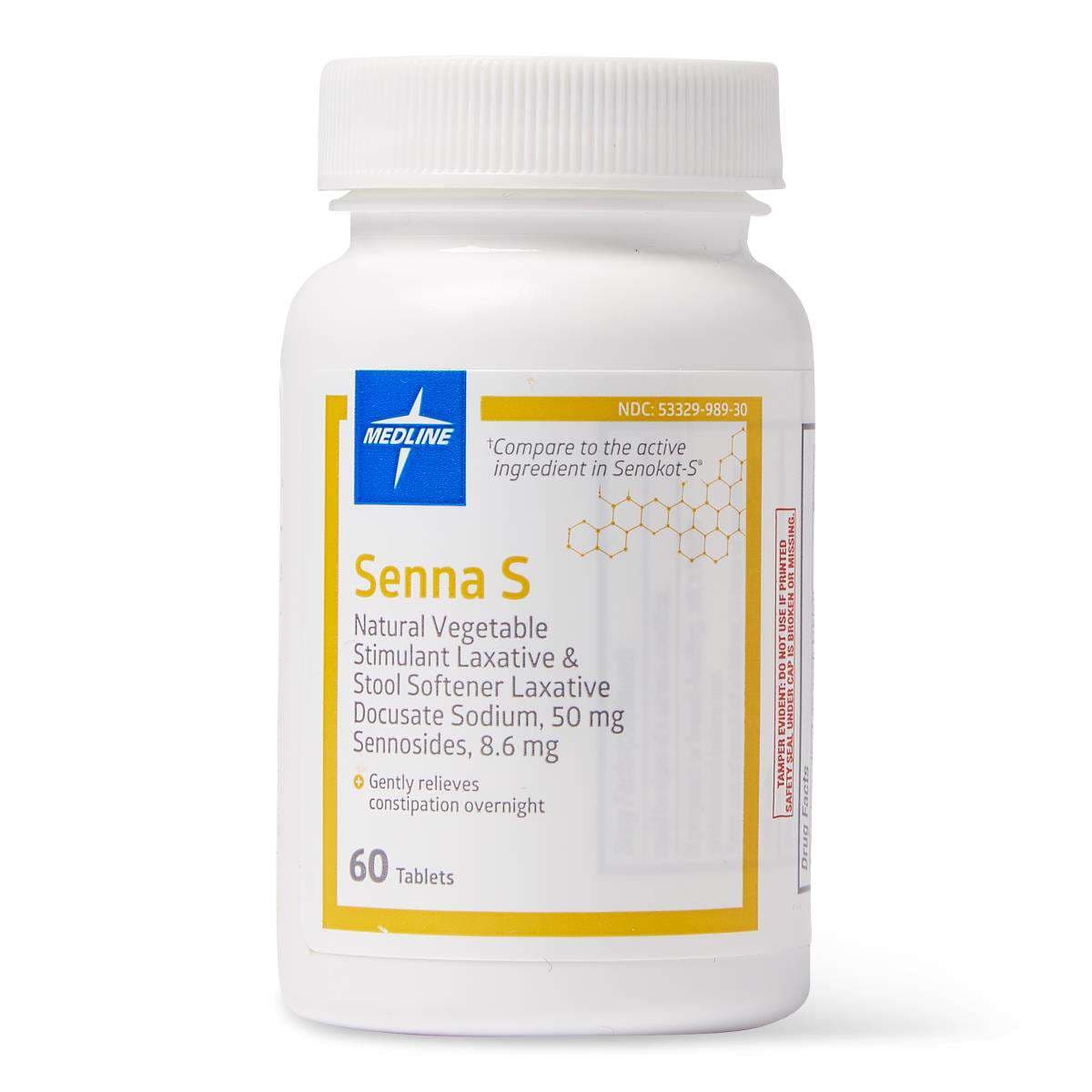 Medline Senna-S Tablets - Case of 3840 - Image 1